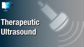 Therapeutic Ultrasound: What it is, how it is applied and a summary of research evidence.