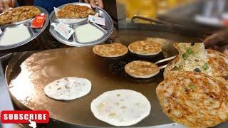 Pizza Paratha.karachi food street.Crispy pizza paratha at cafe Abaseen korangi