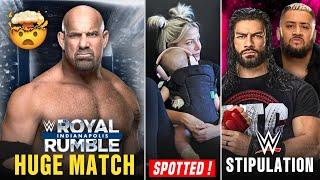 OMG ! Goldberg RETURNS IN Royal Rumble MATCH | Alexa Bliss Spotted | Roman Reigns vs Solo HUGE MATCH