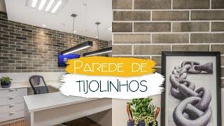 DICAS SOBRE PAREDES DE TIJOLINHOS | Bia Muniz Interiores