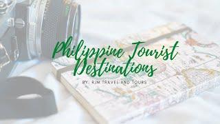 PHILIPPINE TOURIST SPOTS (Cebu, Bohol, Coron, El Nido, Davao, Boracay,  Baguio, Puerto Princesa)