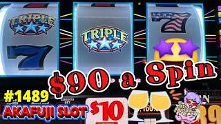 Final Results High Limit Triple Double Stars Slot Jackpots Handpay @ Yaamava Casino  赤富士スロット 神回