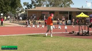 Girls U12 100m Timed Final 3: 2023-24 State Track and Field Championships