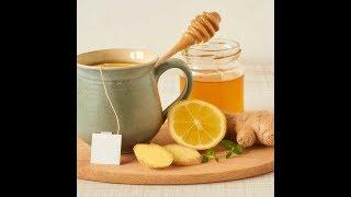 Чай с гвоздикой, имбирём, мёдом  и лимоном