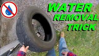 The EASY Way to Empty Tires!