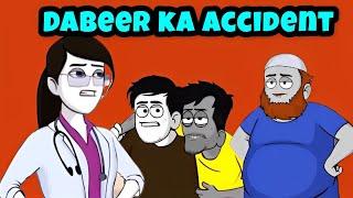 Dabeer ka accident # sharum ki sketch book# haji dilbar