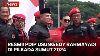 Diusung PDIP di Pilgub Sumut, Edy Rahmayadi: Saya Bukan Tipe Pengkhianat!