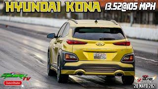 Hyundai Kona 13.52 @105mph Yaba Tuned | Salinas Speedway | PalfiebruTV