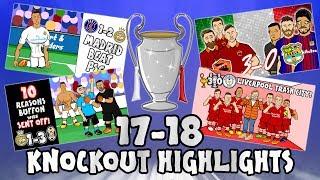 UCL KNOCKOUT STAGE HIGHLIGHTS 2017/2018 UEFA Champions League Best Games and Top Goals