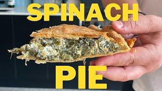 HOW TO MAKE SPANAKOPITA (SPINACH PIE) | @therealgreekchef​