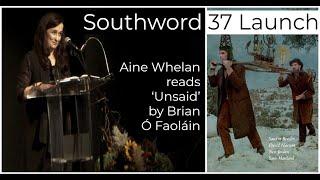 Brian Ó Faoláin – Southword 37 Launch (Short Story)