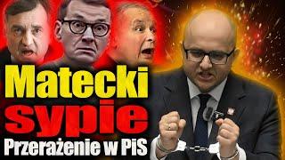 Matecki sypie. Przerażenie w PiS. Jan Piński, Tomasz Szwejgiert