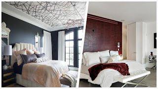 75 Bedroom With Black Walls And Red Walls Design Ideas #�109 You'Ll Love �