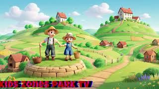 Jack And Jill Nursery Rhymes for Children /  #Kids Zones Park Tv #hindirhymes  #childrensmusic