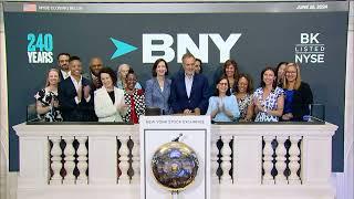 BNY (NYSE: BK) Rings The Closing Bell®