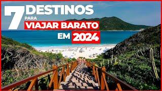 7 CHEAP PLACES in BRAZIL to TRAVEL in 2022 (with prices)