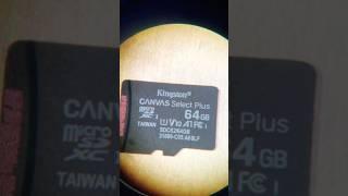 Cracked MicroSD card