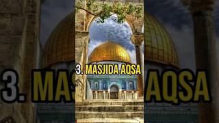 TOP 3 HOLY PLACES FOR MUSLIMS #ISLAMIC #INFO #factshorts