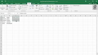 How to Use Flash Fill in Excel 2016