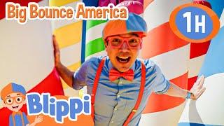 Blippi’s Colorful Dino Dance Party | Blippi | Kids Songs | Moonbug Kids