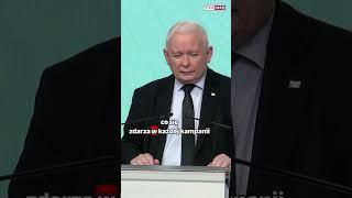 Kaczyński odpowiada Tuskowi: nienawiść odbiera rozum #kaczyński #tusk #polskapolityka #shorts