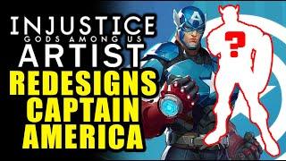 Pro Marvel/DC artist REDESIGNS MARVEL RIVALS CAPTAIN AMERICA design!