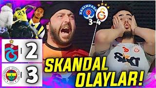 SKANDAL MAÇA TEPKİ!! |Trabzonspor 2-3 Fenerbahçe / Kasımpaşa 3-4 Galatasaray|