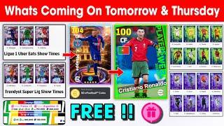 What Is Coming On Tomorrow Monday & Next Thursday In eFootball 2024 Mobile !! Free eFootball Coins 