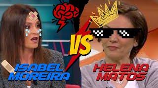 Helena Matos humilha a amiga socialista Isabel Moreira em directo para Portugal inteiro ver