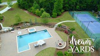 Backyard Sports Court Ideas from Buford, GA | Dream Yards | YouTube