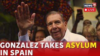 Edmundo Gonzalez LIVE: Arrives In Spain | Venezuela Elections 2024 | Torrejon Air Base Madrid | N18G