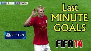 FIFA 14 PS4 - Best Last minute goals and Comebacks ever !