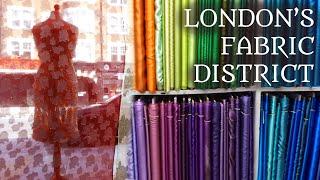 Exploring London's Fabric District.  | Goldhawk Road