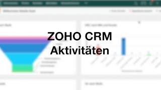 ZOHO CRM Deutsch - Aktivitäten