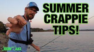 Want to Catch Summertime CRAPPIE from the BANK? Check Out These SIMPLE TIPS!