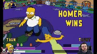 The Simpsons Wrestling: Homer Versus The World