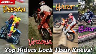 TOP Riders LOCK their knees! You should too!