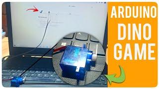 Automated Dino Game using Arduino | Arduino project