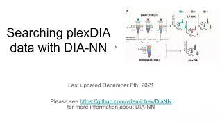 Using DIA-NN to analyze plexDIA data  |  Jason Derks