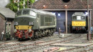 Incredibly Detailed Model Railroad Diorama of a British Railway Diesel Depot in O Scale (O Gauge)