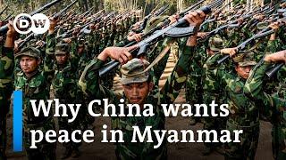 How China wants to secure the power of Myanmar’s military junta | DW News