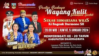 Live Dharmasraya Sumatra WAYANG KULIT KI BAGONK DARMONO, SH - Sekar Sumarsana Wilis
