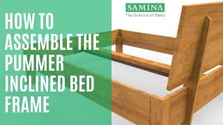 Assembling the Pummer Inclined Bed Frame for SAMINA