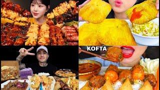 Flavour the World in 4K Mukbang Compilation ASMR Crunchy Big Bites Satisfying Eating Sounds