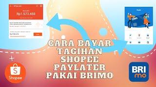 cara bayar tagihan shopee paylater lewat bri mobile banking