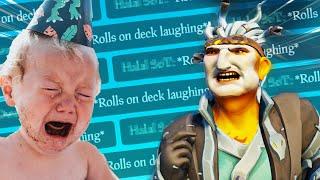 Sinking the SALTIEST kids on EU (Sea of Thieves PvP)