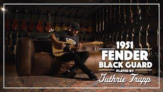 1951 Fender "Blackguard" played by Guthrie Trapp