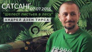 Сатсанг "Шелест листьев в лесу" 07.07.2018. Андрей Дзен Тирса. Пробуждение. Просветление.