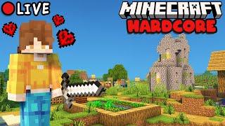 Building an Iron Farm and Villager Trades in Hardcore! - Day 3