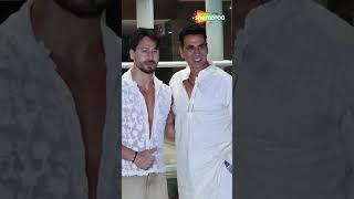 Akshay Kumar & Tiger  Shroff  Spotted At The Iftar Party Organised By Director Ali Abbas Zafar